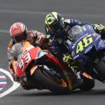 Marc Marquez: il confronto con Valentino Rossi prima del GP di Austin